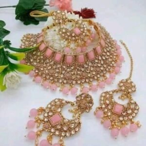 Elegant Fancy Set pearl bridal dinner set jewelry