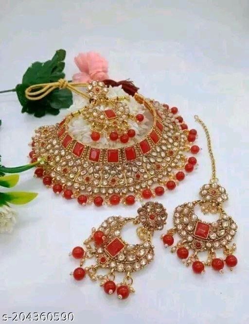 Elegant Fancy Set pearl bridal dinner set jewelry
