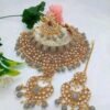 Elegant Fancy Set pearl bridal dinner set jewelry