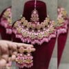 Elite Glittering Women Pearl Jewelry Bridal Set