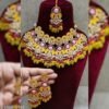 Elite Glittering Women Pearl Jewelry Bridal Set