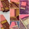 GAJANAND Soft Lichi Silk Saree