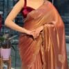 TWO-TONE GOLDEN DIAMOND SUNERI SAREE