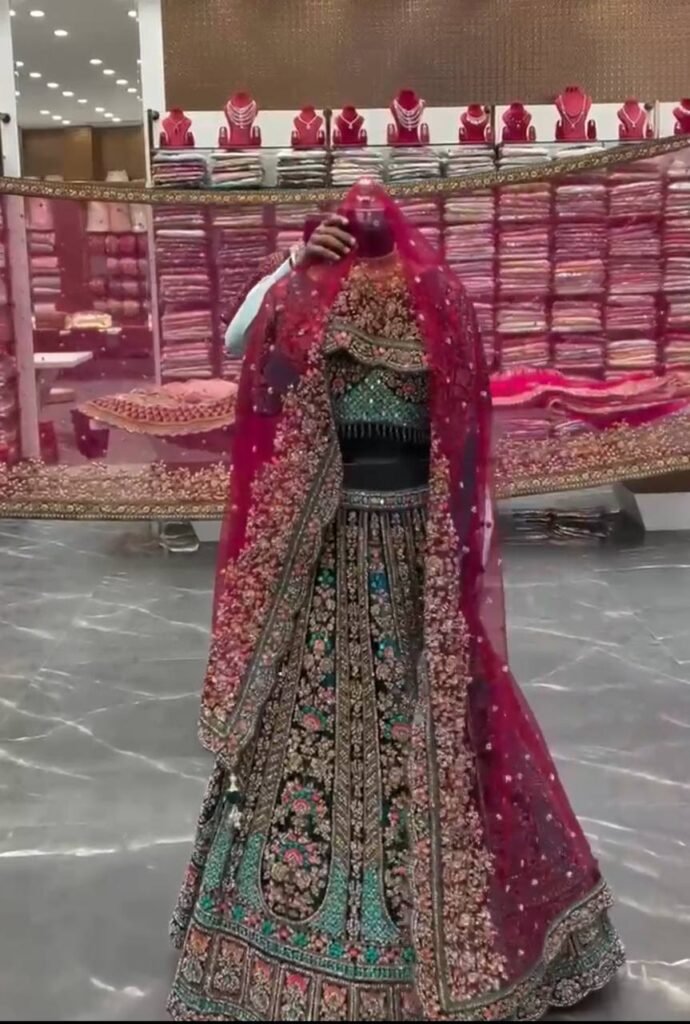 Bollywood Glamour: The Stunning Green Lehenga You Need 6233332697665749181 1