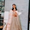 Elegant Kasturi Silk Lehenga bridal glamour gold Set