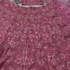 Premium Chinon Silk Pink Lehenga bridal dinner wear