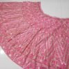 Pink Mirror Embroidered Devsena Silk Elegant Dinner Lehenga