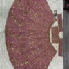 Pink Partywear Georgette Lehenga with Full Flair