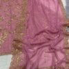 Pink Partywear Georgette Lehenga with Full Flair
