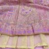 Pink pearl Kasturi Silk Embellished elegant dinner lehenga