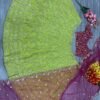 Apple Green with pink blouse dinner Kasturi Silk lehenga