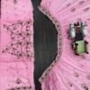 Pink Fox Georgette Sequence casual simple lehenga