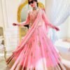 Pink Fox Georgette Sequence casual simple lehenga