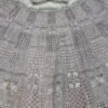 Soft Pink embroidery with tassel work dinner bridal lehenga