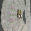 Soft colour mix shiny mirror and sequence dinner lehenga