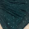 Dark green Dinner shiny sequence work lehenga