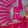 Pink Georgette Dinner Lehenga with Full Flair